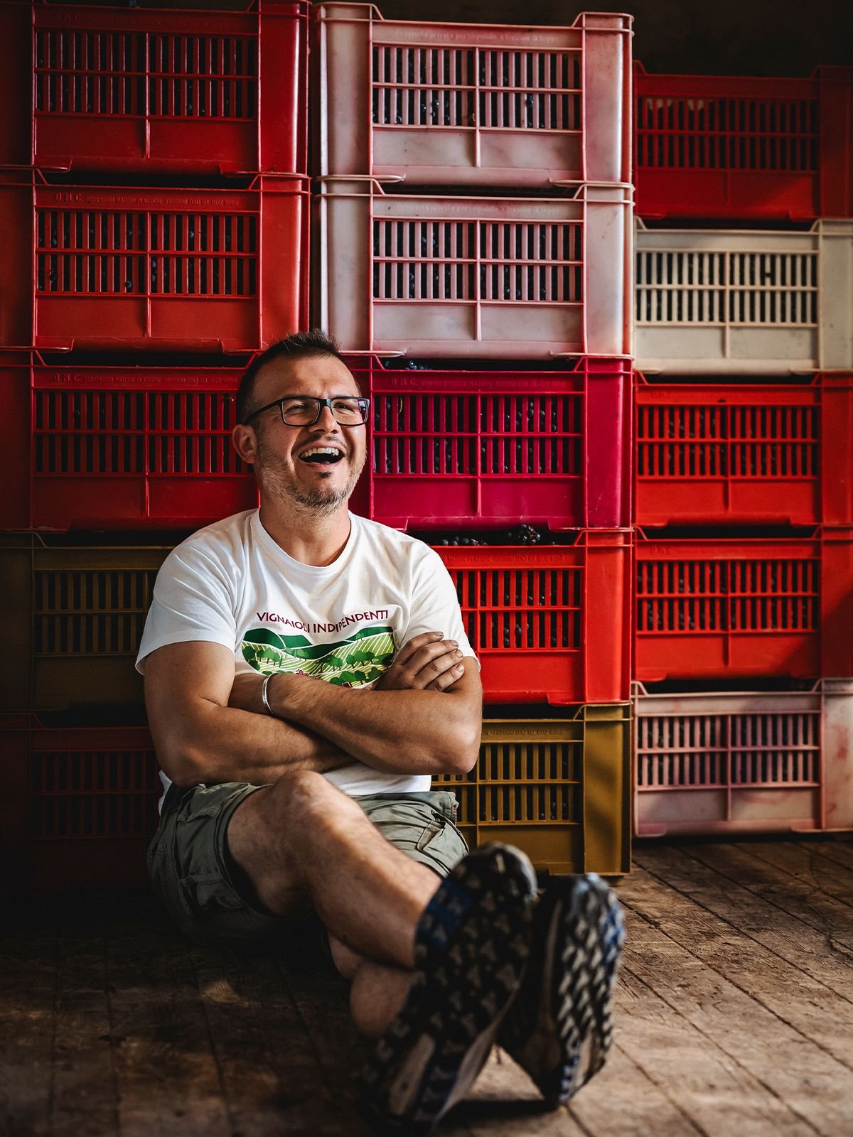 Growing up amongst the vines